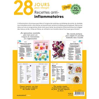 28 jours pour changer - Recettes anti-inflammatoires