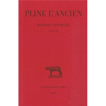 Histoire naturelle. Livre XXI