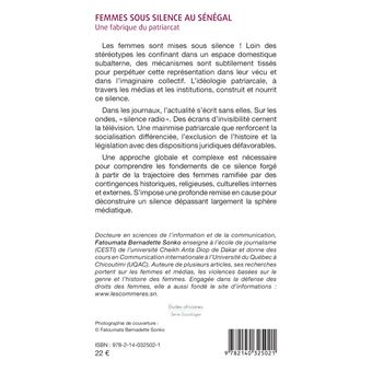 Femmes sous silence au Sénégal