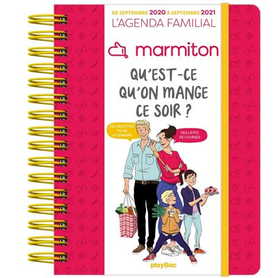 Agenda qu'est ce qu'on mange ce soir