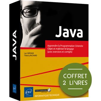 Java - Coffret de 2 livres - Apprendre la Programmation Orientée Objet et maîtriser le langage (avec