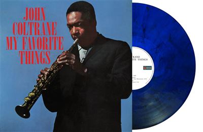 My Favorite Things Vinyle Bleu Marbré