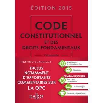 Code Constitutionnel Fnac – Code Constitutionnel 2025 Français – XFWKZ