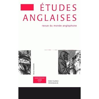 Études anglaises - N°4/2008