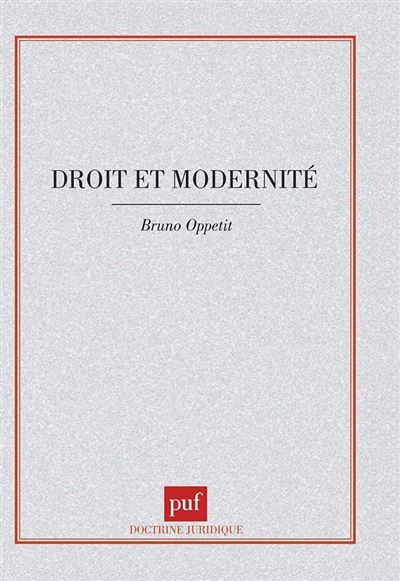 Droit et modernite