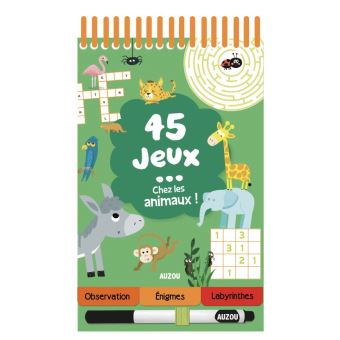 45 jeux - chez les animaux !