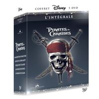 Pirates des Caraïbes L'Intégrale 1 à 5 DVD