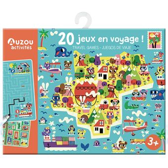 Ma pochette de jeux - 20 petits jeux - en voyage !
