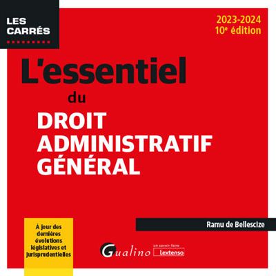 L'essentiel du droit administratif général - Ramu de Bellescize - broché