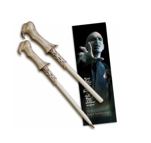 HARRY POTTER-STYLO + MARQUE-PAGES-VOLDEMORT MIX PRODERIV