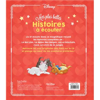 DISNEY - Mes Plus Belles Histoires à Écouter - Livre CD