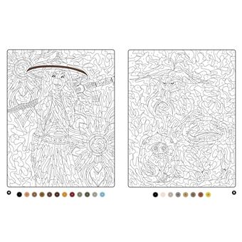 RAYA ET LE DERNIER DRAGON - Coloriages Magiques - Mystères - Disney