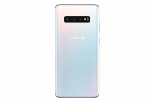 Smartphone Samsung Galaxy S10+ 512Go Céramique Blanc + Double Sim