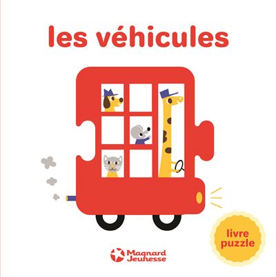 Livre puzzle - Les véhicules