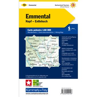 EMMENTAL, NAPF - ENTLEBUCH 1:60 000