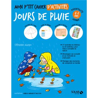 Mon p'tit cahier d'activités - Jours de pluie