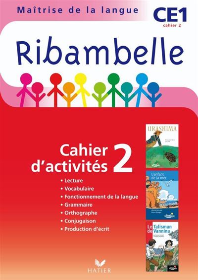 Ribambelle CE1 série rouge éd. 2010 - Cahier d'activités 2 + livret 2