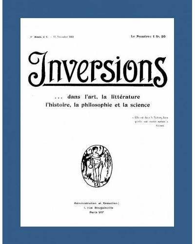 Inversions, suivi de L'amitié