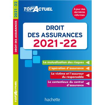 Top'Actuel Droit des assurances 2021-2022