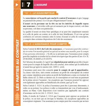 Top'Actuel Droit des assurances 2021-2022