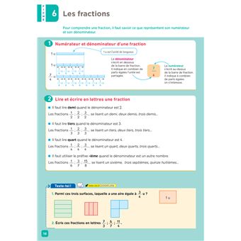 De l'école à la maison - Maths CM2 Ed. 2022 - Mes fiches Leçons de Maths + exercices numériques