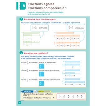 De l'école à la maison - Maths CM2 Ed. 2022 - Mes fiches Leçons de Maths + exercices numériques