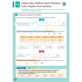 De l'école à la maison - Maths CM2 Ed. 2022 - Mes fiches Leçons de Maths + exercices numériques