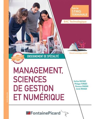 Management, Sciences De Gestion Et Numérique Terminale STMG - Broché ...