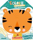 Je colorie mes amis les animaux - Avec gommettes géantes