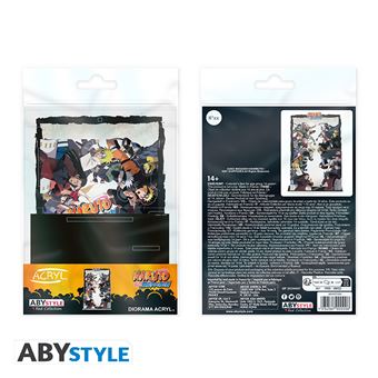 Figurine Acryl Naruto Shippuden Diorama Combat de groupe
