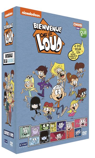 Coffret Bienvenue chez les Loud L'Intégrale Saison 3 DVD