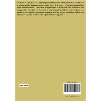 The Complaint of Peace