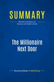 Summary: The Millionaire Next Door
