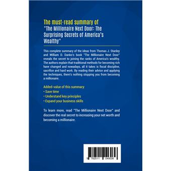 Summary: The Millionaire Next Door