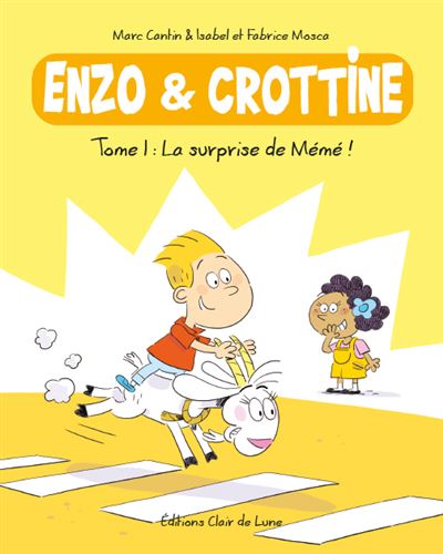 Enzo et Crottine - Marc Cantin - broché