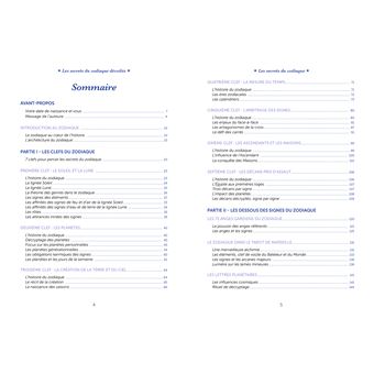 Les secrets du zodiaque dévoilés