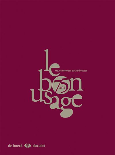 Le Bon usage