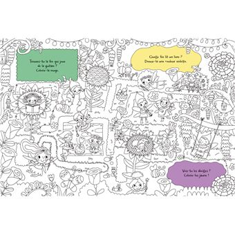 Cherche et colorie - Les contes