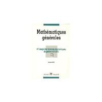 Mathématiques générales