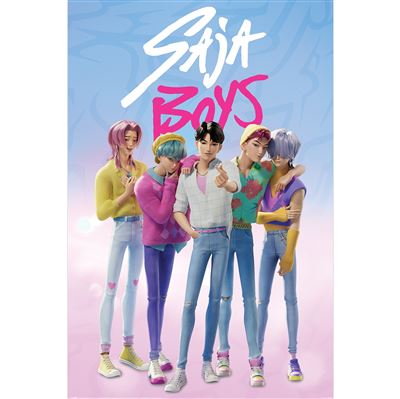 Maxi Poster K-Pop Demon Hunters Saja Boys