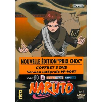 Naruto : coffret 3 dvd vol 17 - DVD Zone 2 - Achat & prix | fnac