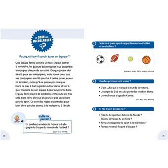 Les incollables - Premières lectures - Tome 4 - Une super équipe de foot ! - niv.2