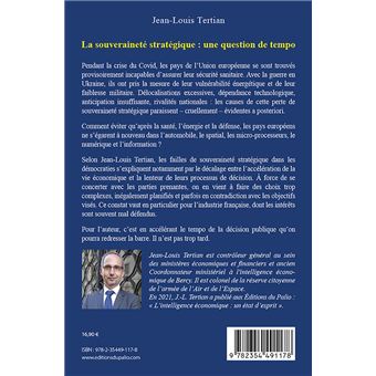 La souveraineté stratégique : une question de tempo