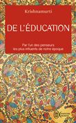 De l'éducation