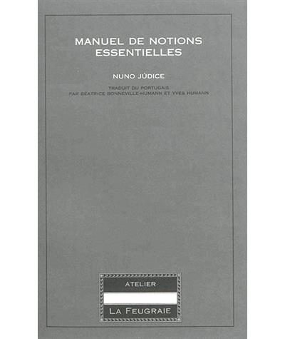 Manuel de notions essentielles