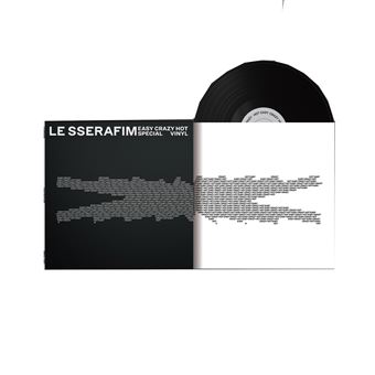 K-POP・アジア EASY-CRAZY-HOT SPECIAL VINYL CARBONBLACK EASY-CRAZY-HOT' SPECIAL VINYL [CARBON BLACK] - LE SSERAFIM