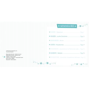 DISNEY PRINCESSES - 7 Histoires pour la semaine - Princesses et fées