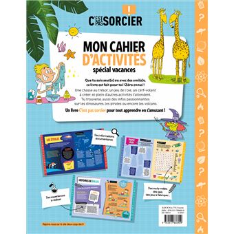 C'est pas sorcier - Mon cahier d'activités spécial vacances