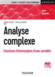 Analyse complexe - Fonctions holomorphes d'une variable