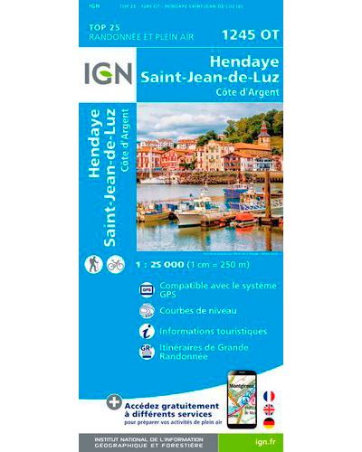 Hendaye Saint Jean De Luz Echelle 1 25 000 Broche Collectif Achat Livre Fnac